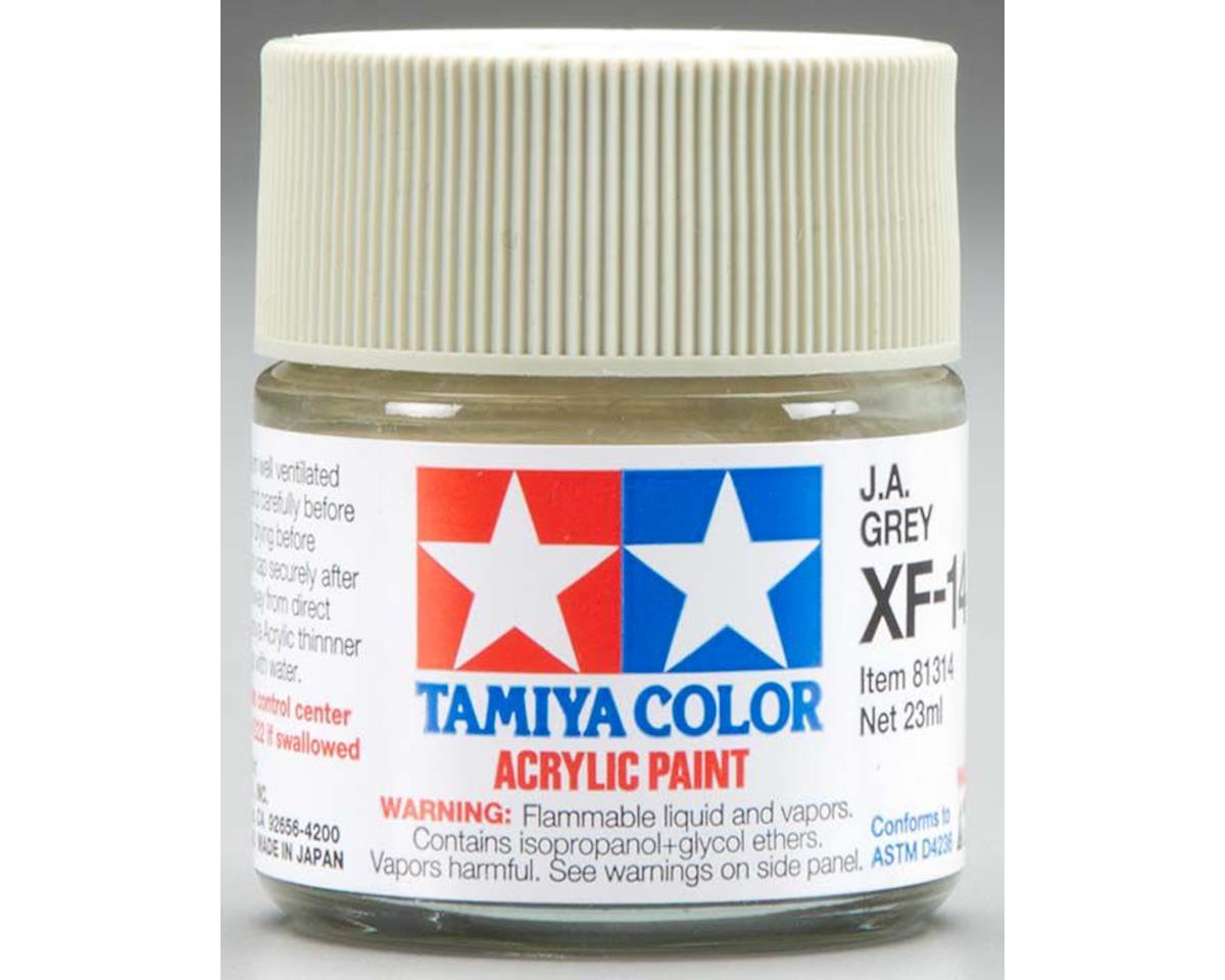 Tamiya XF-14 Flat J.A.Grey Acrylic Paint (23ml) (TAM81314)