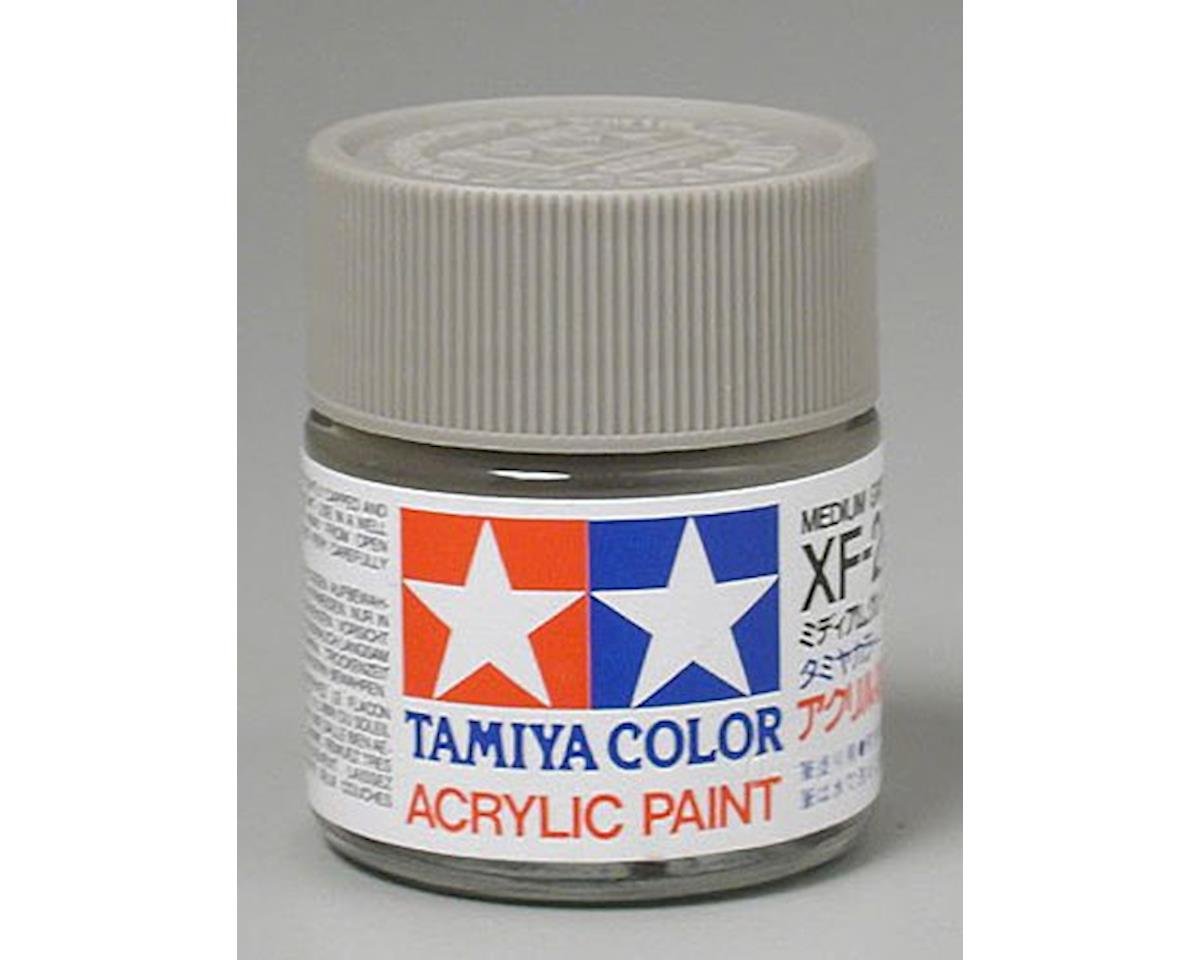 Tamiya XF-20 Flat Medium Grey Acrylic Paint (23ml) (TAM81320)