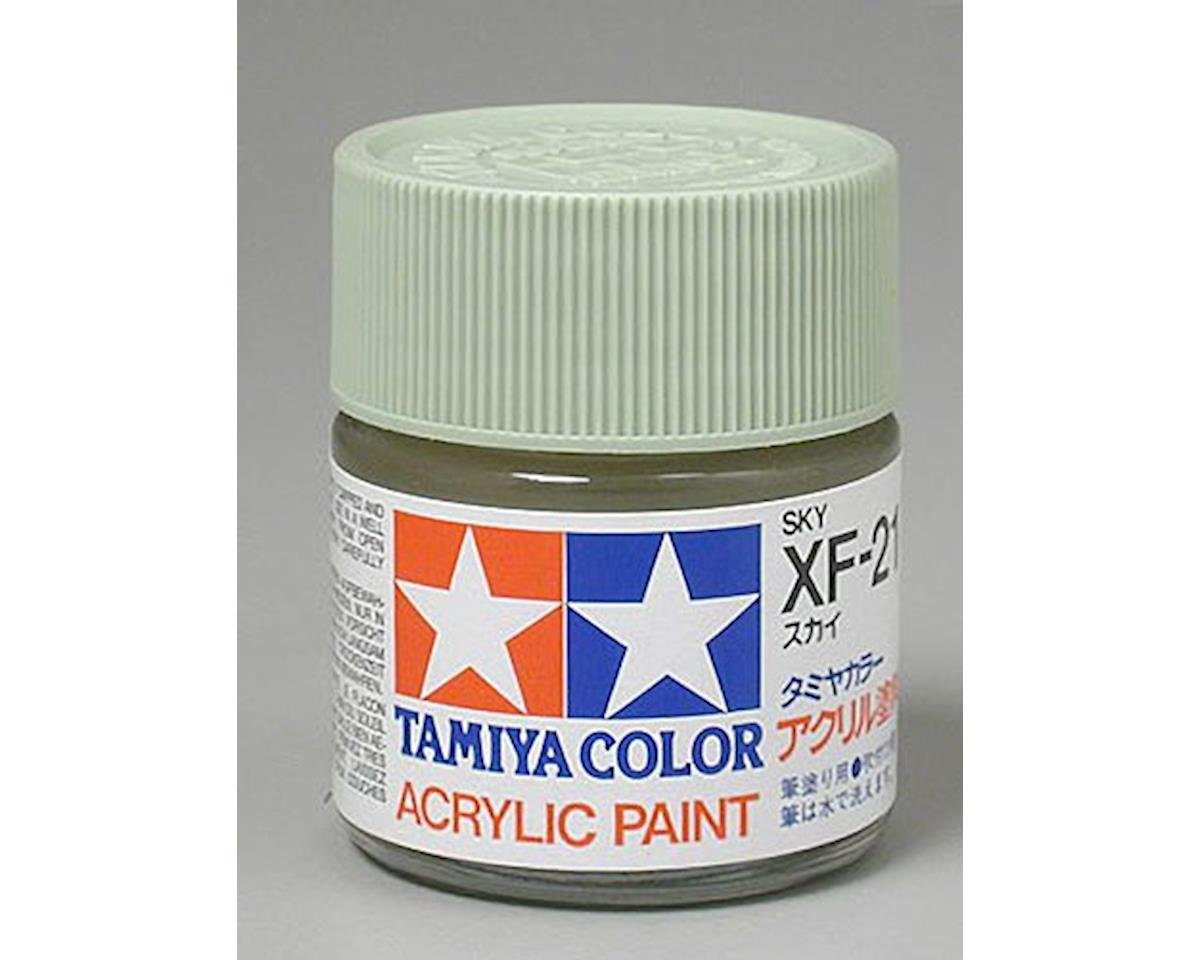 Tamiya XF-21 Flat Sky Acrylic Paint (23ml) (TAM81321)