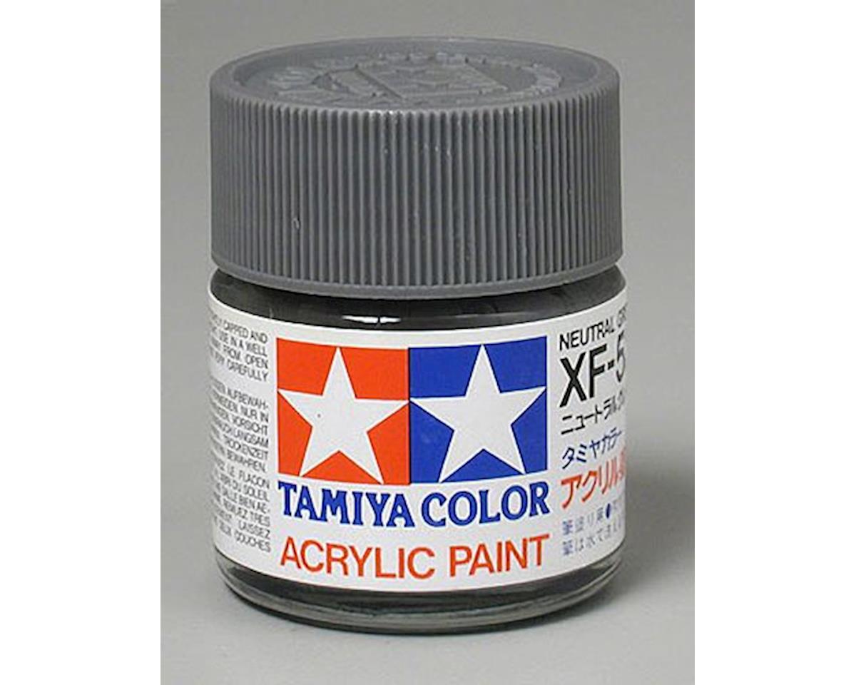Tamiya XF-53 Flat Neutral Grey Acrylic Paint (23ml) (TAM81353)