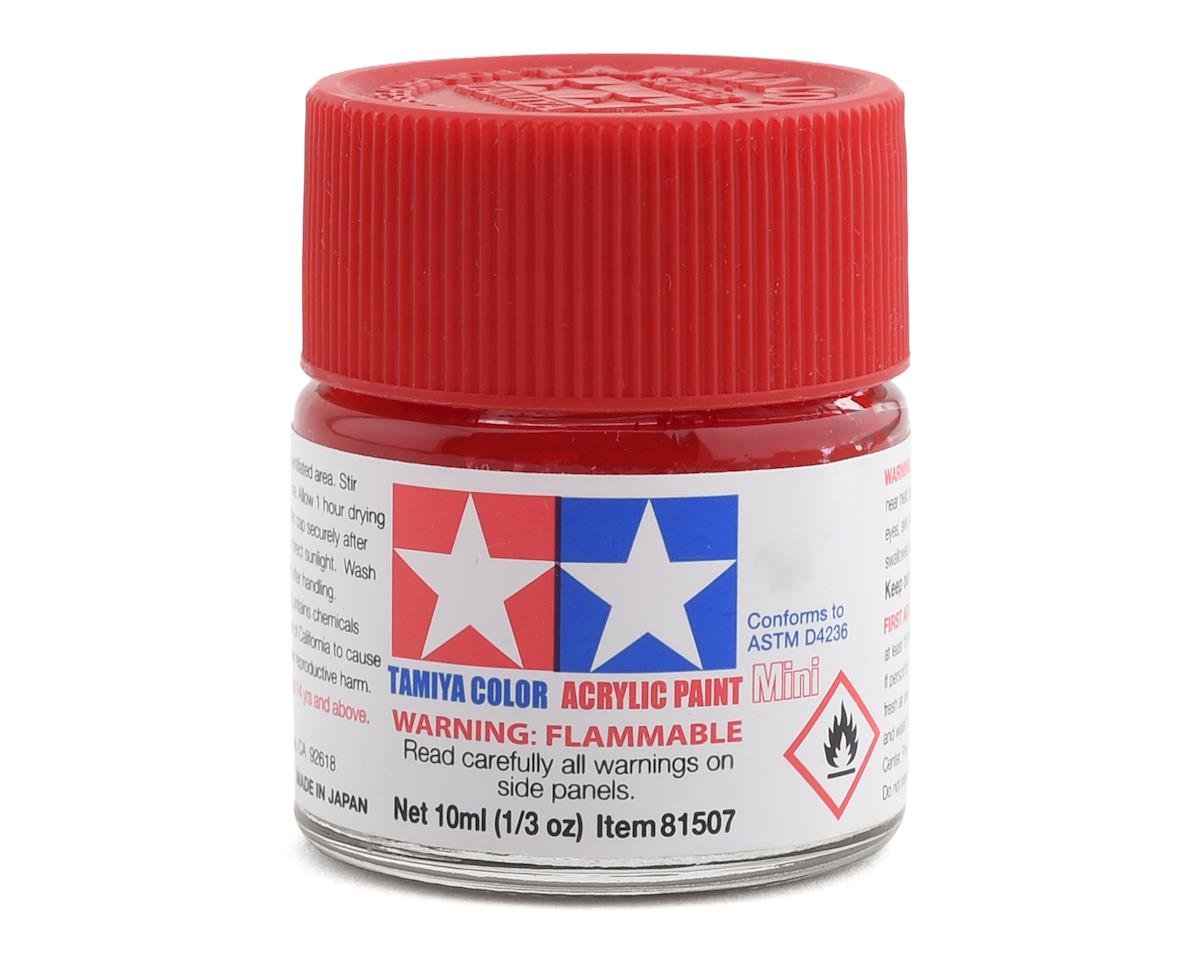 Tamiya X-7 Red Acrylic Paint (10ml) (TAM81507)