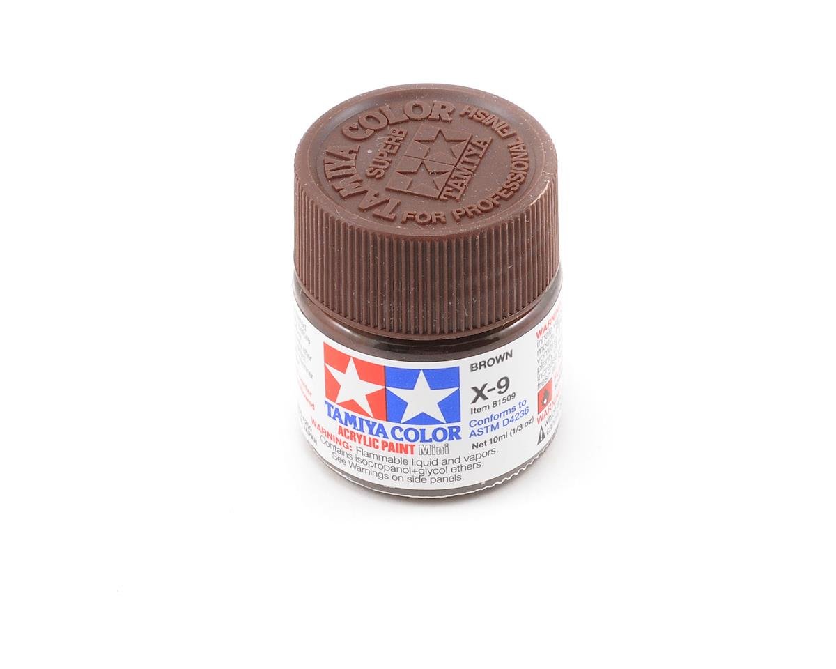 Tamiya X-9 Brown Acrylic Paint (10ml) (TAM81509)