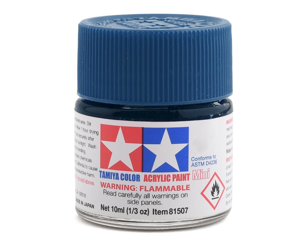 Tamiya X-13 Metallic Blue Acrylic Paint (10ml) (TAM81513)