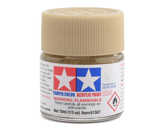 Tamiya XF-57 Flat Buff Acrylic Paint (10ml) (TAM81757)