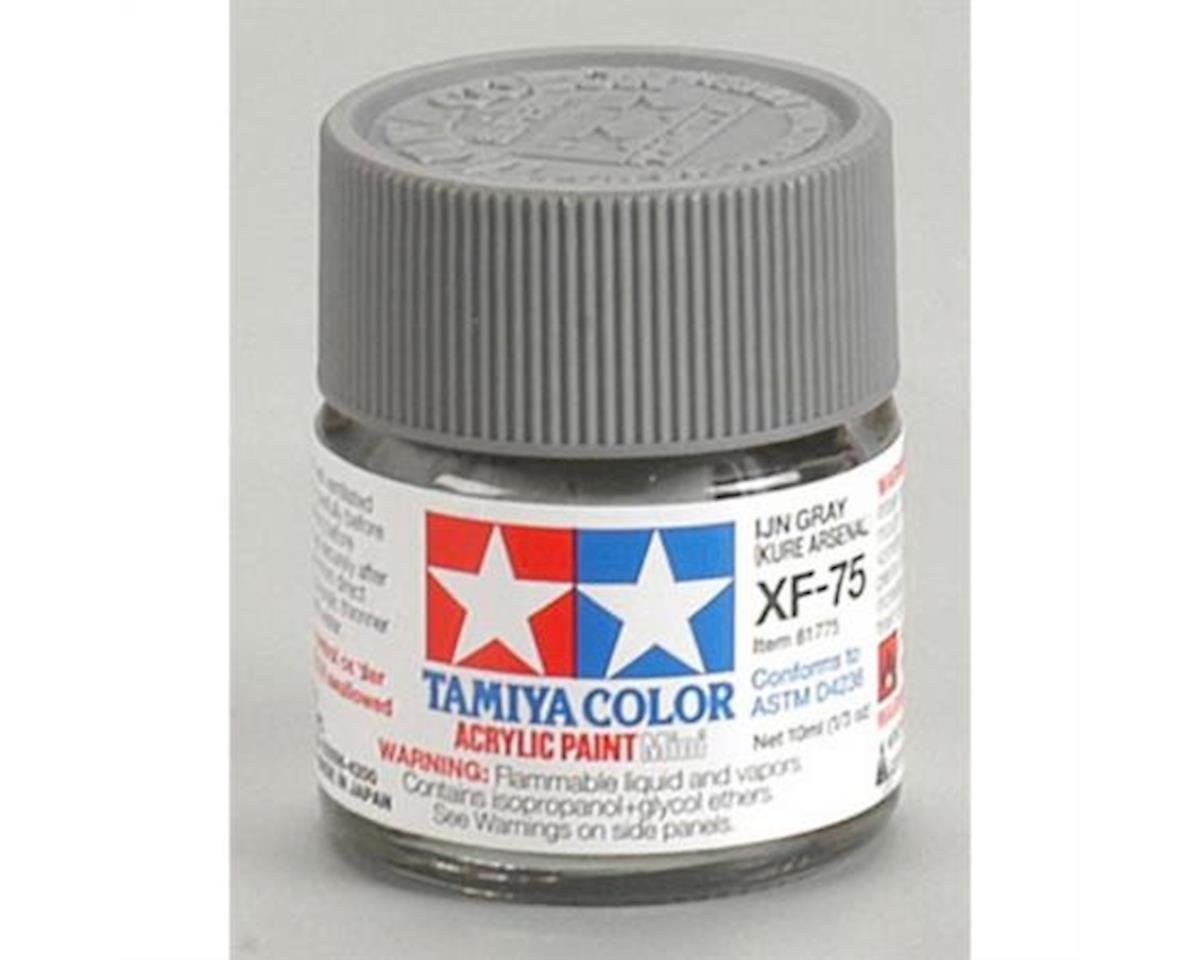 Tamiya XF-75 Flat IJN Grey Acrylic Paint (10ml) (TAM81775)