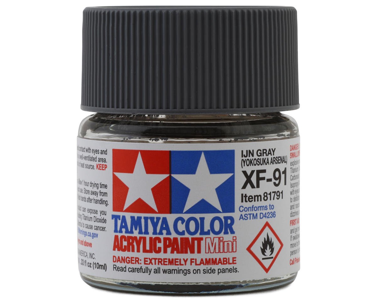 Tamiya XF-91 IJN Grey Acrylic Paint (10mL) (TAM81791)