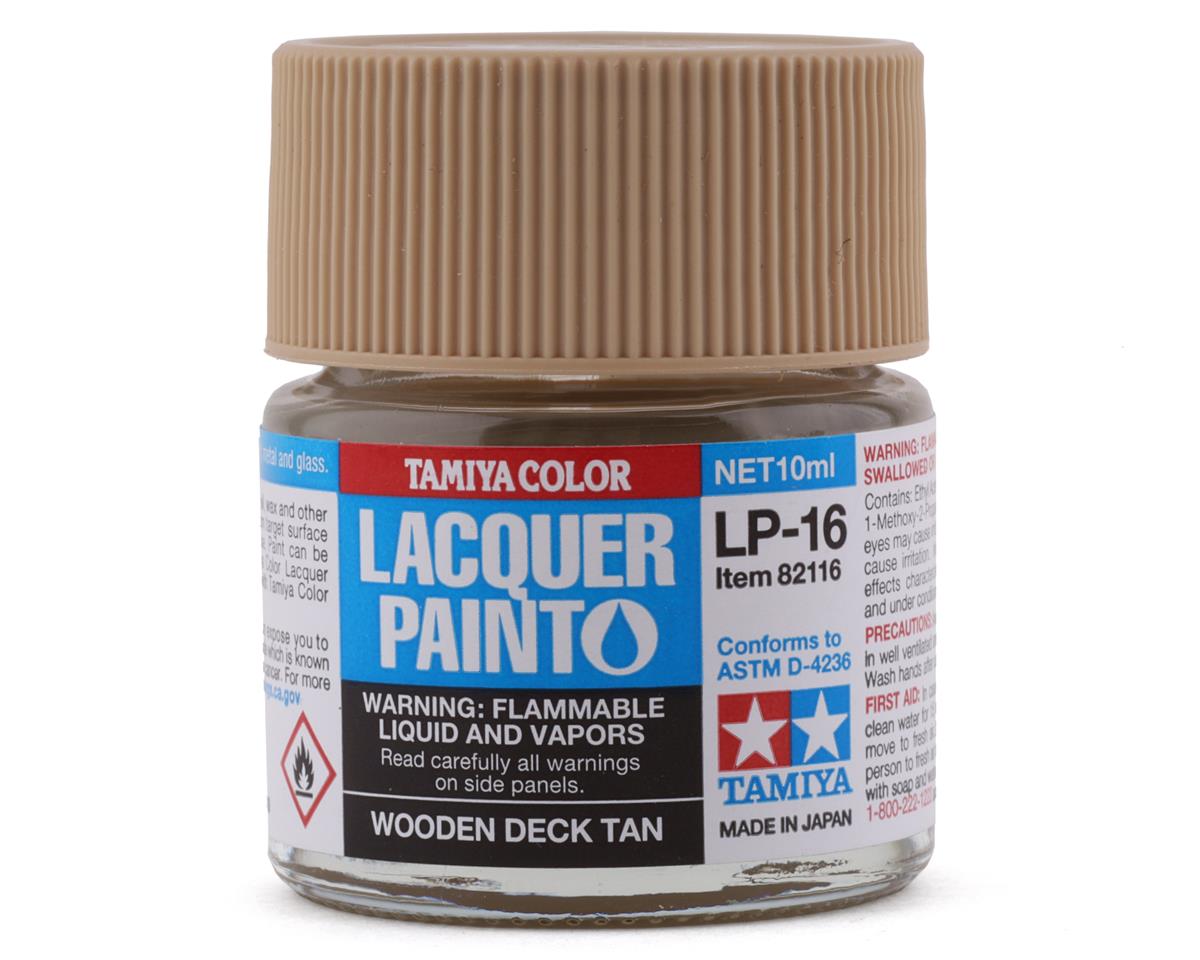 Tamiya LP-16 Wooden Deck Tan Lacquer Paint (10ml) (TAM82116)