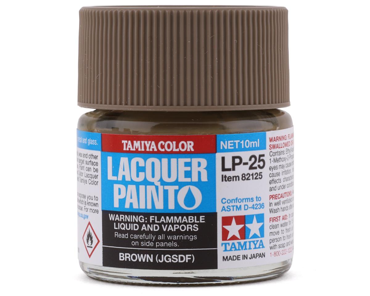 Tamiya LP-25 Brown Lacquer Paint (JGSDF) (10ml) (TAM82125)