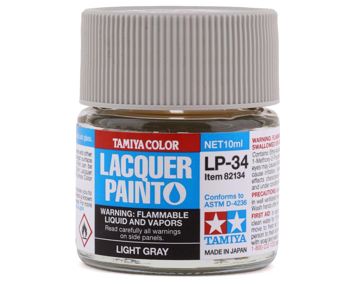 Tamiya LP-34 Light Grey Lacquer Paint (10ml) (TAM82134)