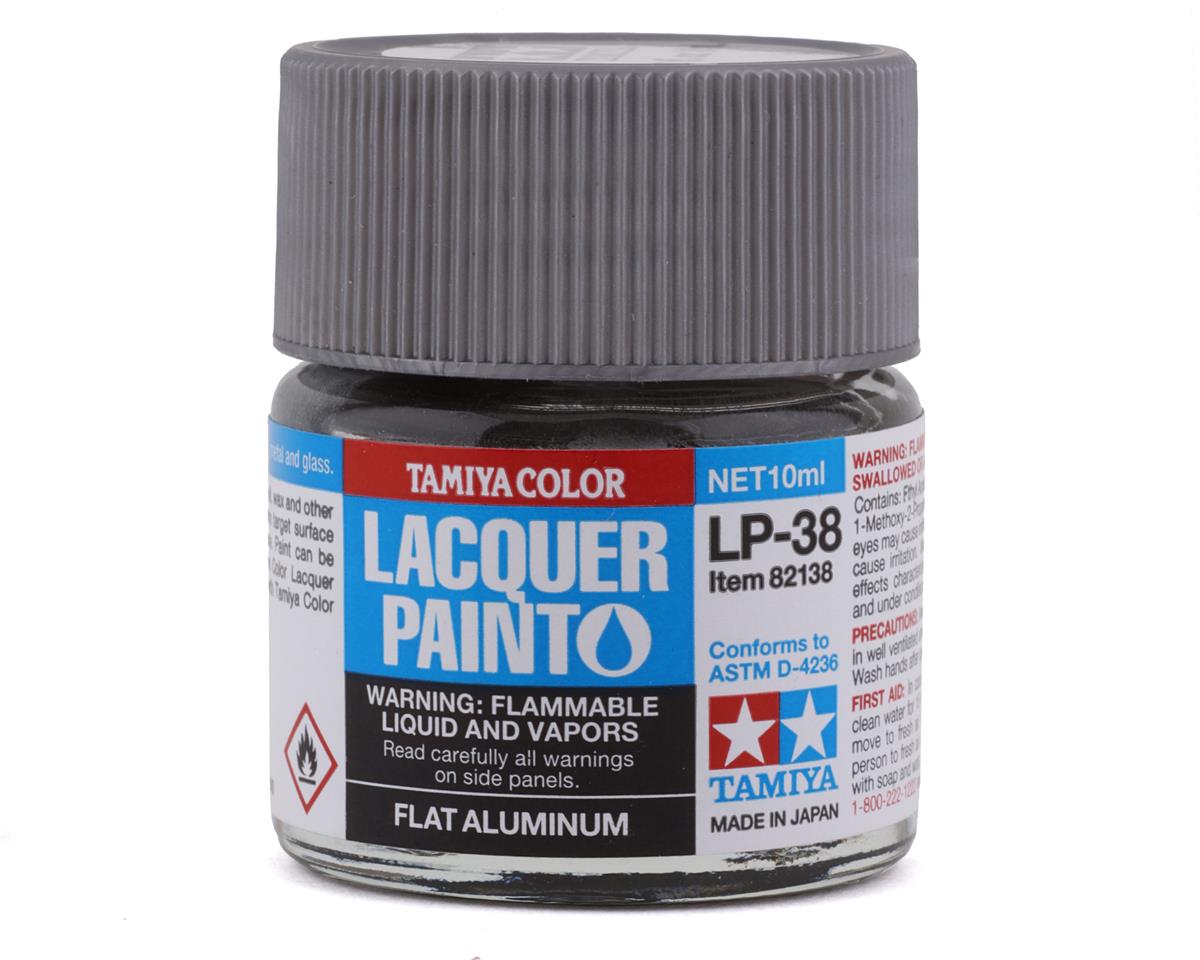 Tamiya LP-38 Flat Aluminum Lacquer Paint (10ml) (TAM82138)