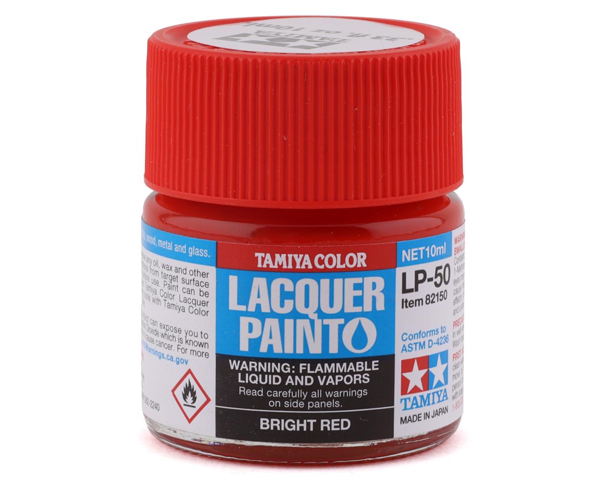 Tamiya LP-50 Bright Red Lacquer Paint (10ml) (TAM82150)