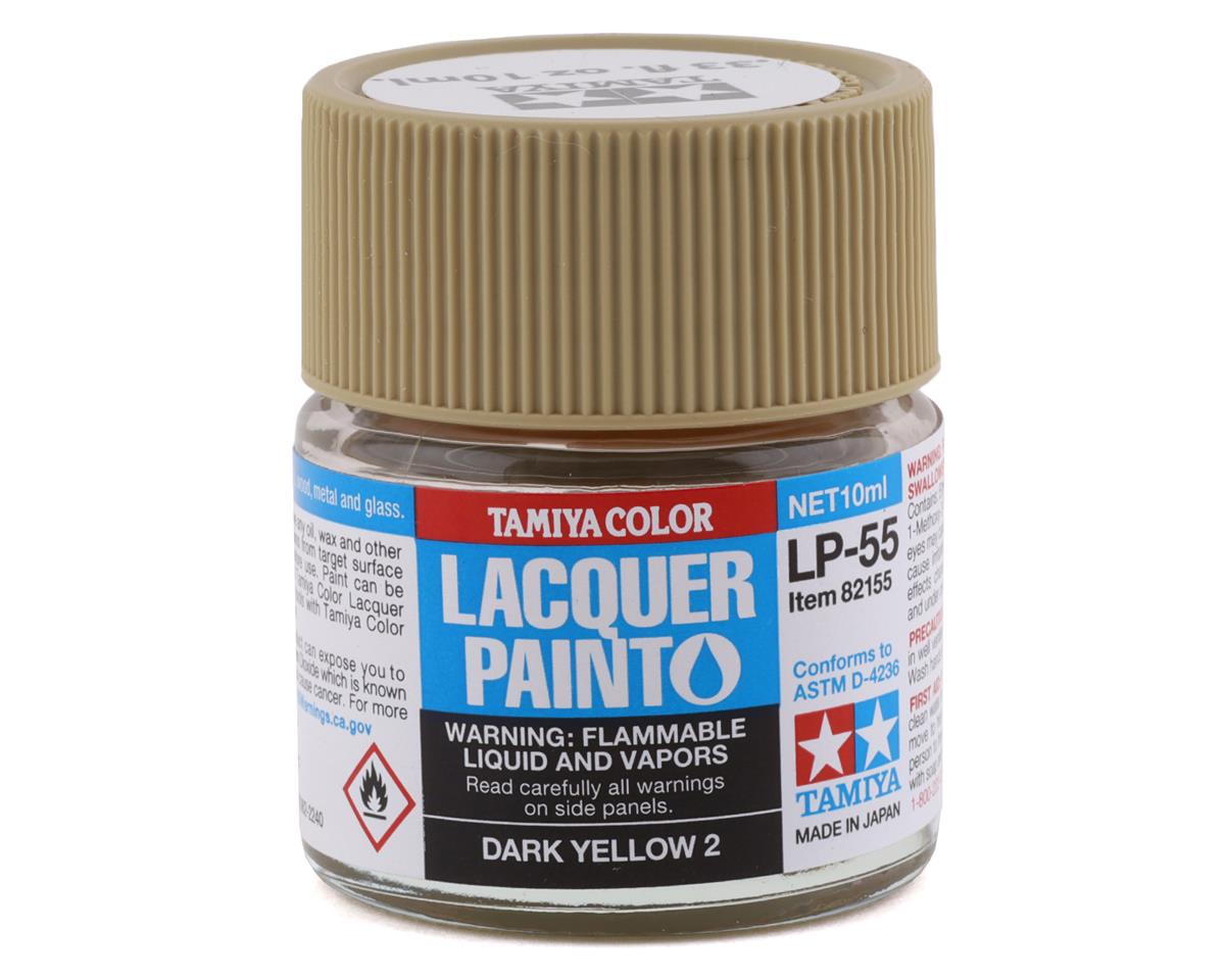 Tamiya LP-55 Dark Yellow 2 Lacquer Paint (10ml) (TAM82155)