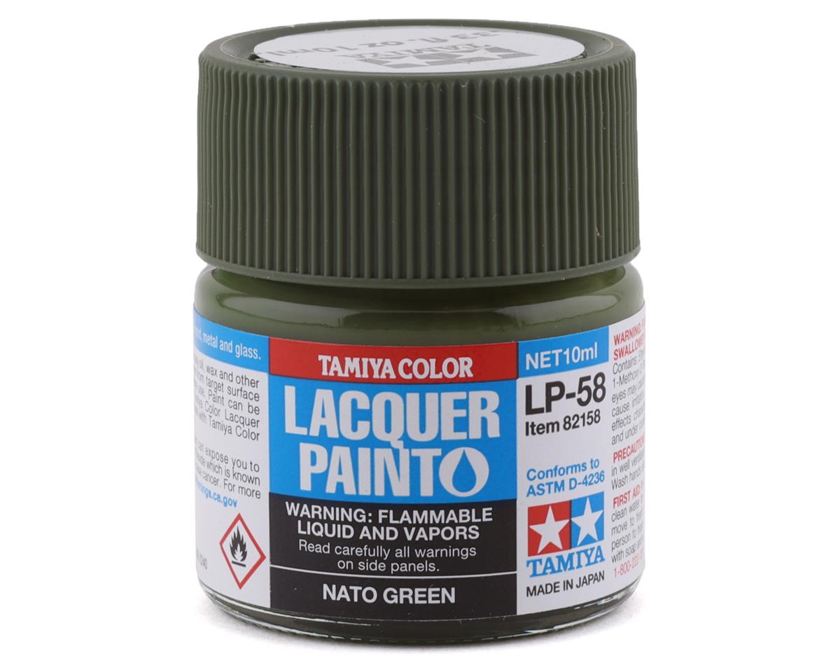 Tamiya LP-58 NATO Green Lacquer Paint (10ml) (TAM82158)