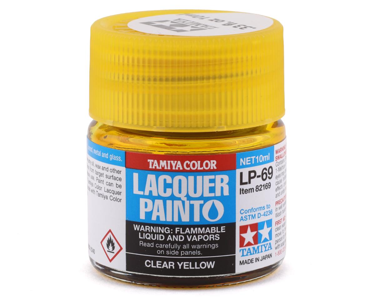 Tamiya LP-69 Clear Yellow Lacquer Paint (10ml) (TAM82169)