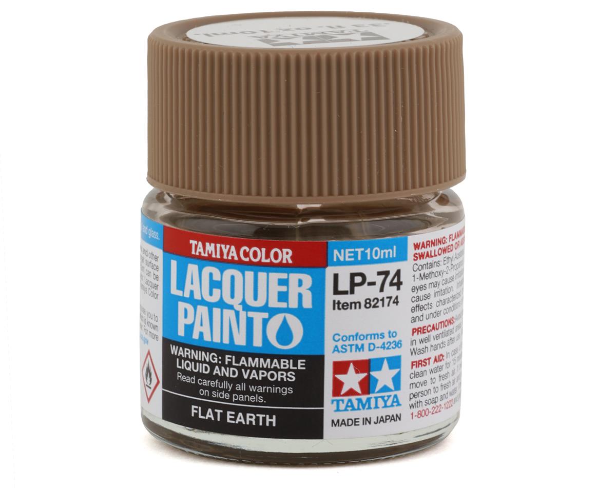 Tamiya LP-74 Flat Earth Lacquer Paint (10ml) (TAM82174)