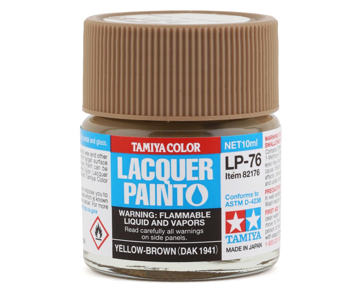 Tamiya LP-76 Yellow-Brown DAK 1941 Lacquer Paint (10ml) (TAM82176)