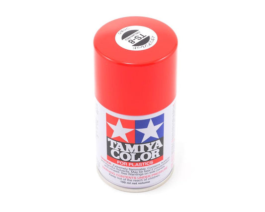 Tamiya TS-8 Italian Red Lacquer Spray Paint (100ml) (TAM85008)