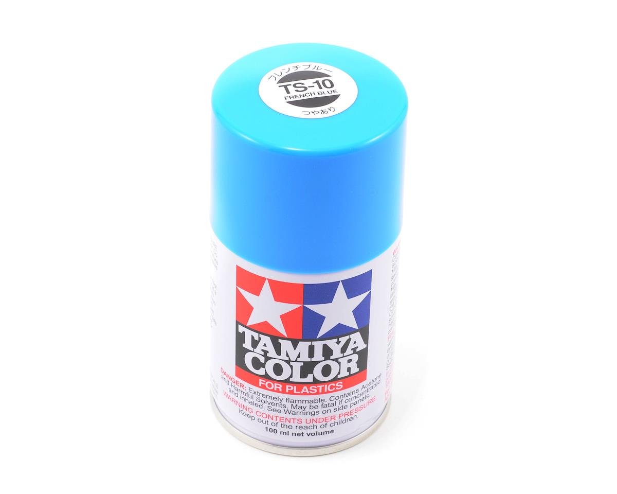 Tamiya TS-10 French Blue Lacquer Spray Paint (100ml) (TAM85010)