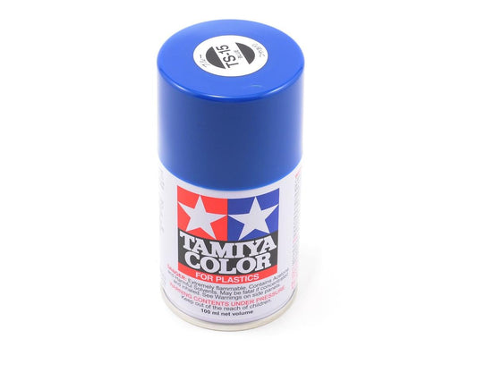 Tamiya TS-15 Blue Lacquer Spray Paint (100ml) (TAM85015)