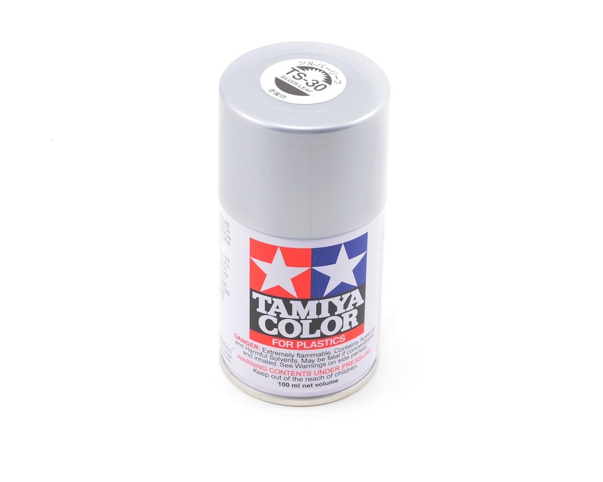 Tamiya TS-30 Silver Leaf Lacquer Spray Paint (100ml) (TAM85030)