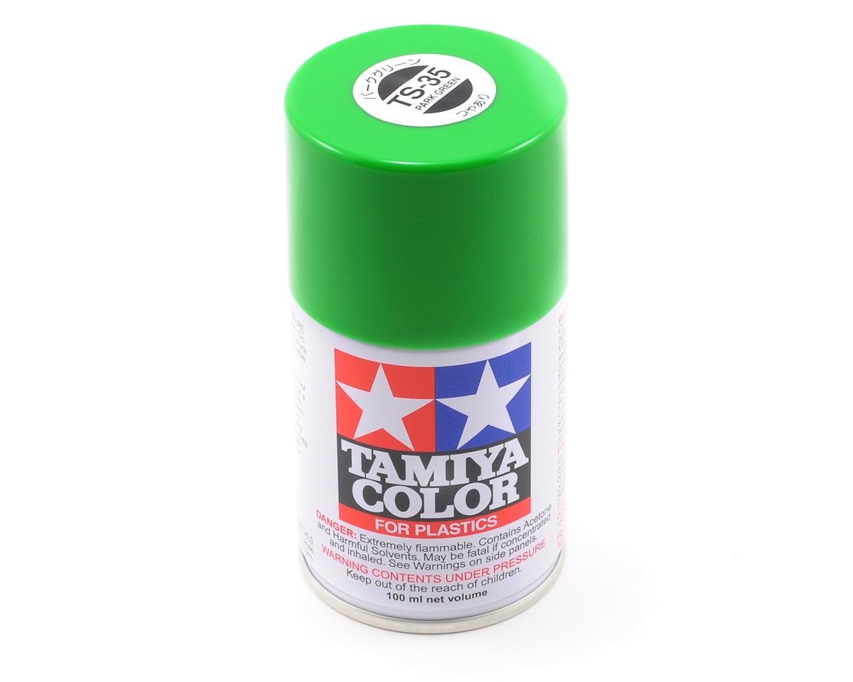 Tamiya TS-35 Park Green Lacquer Spray Paint (100ml) (TAM85035)