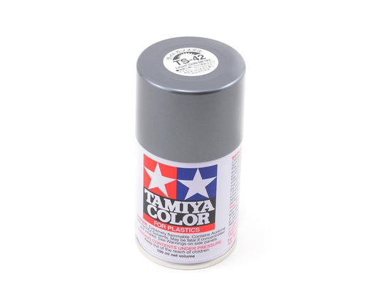 Tamiya TS-42 Light Gun Metal Lacquer Spray Paint (100ml) (TAM85042)