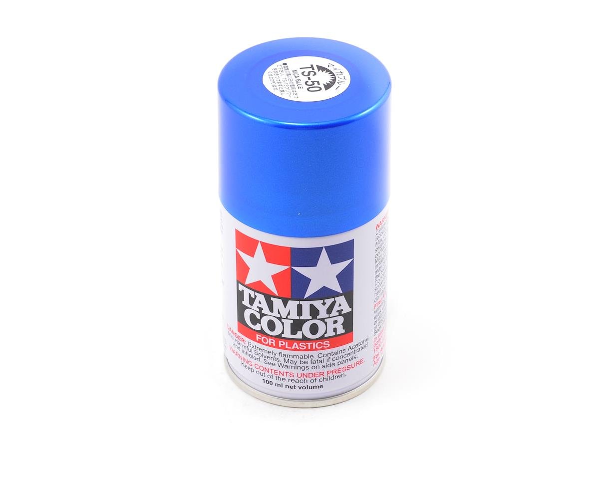 Tamiya TS-50 Blue Mica Lacquer Spray Paint (100ml) (TAM85050)