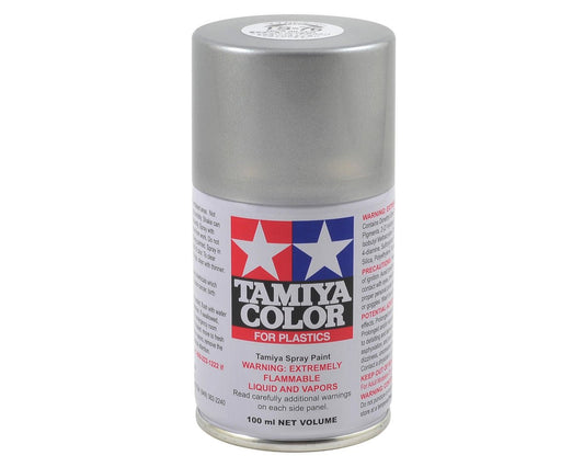 Tamiya TS-76 Mica Silver Lacquer Spray Paint (100ml) (TAM85076)