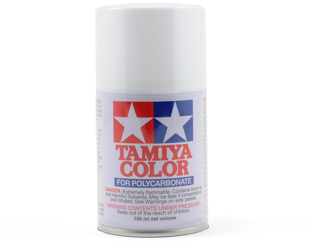 Tamiya PS-1 White Lexan Spray Paint (100ml) (TAM86001)