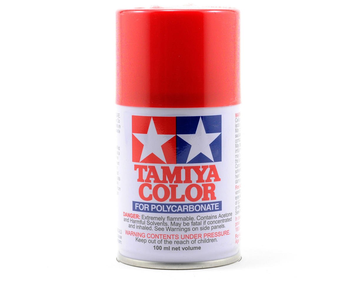 Tamiya PS-2 Red Lexan Spray Paint (100ml) (TAM86002)