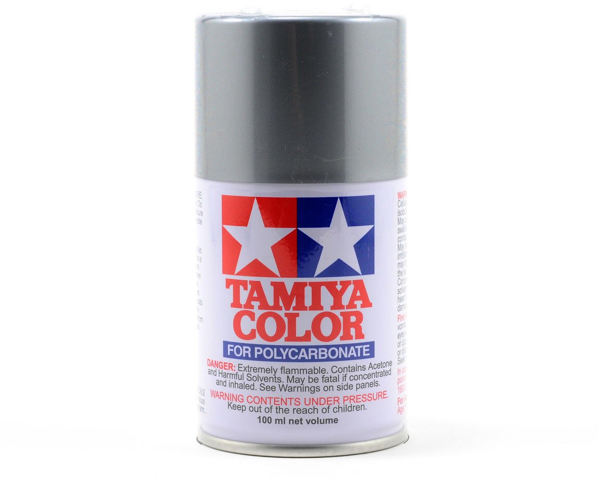 Tamiya PS-12 Silver Lexan Spray Paint (100ml) (TAM86012)