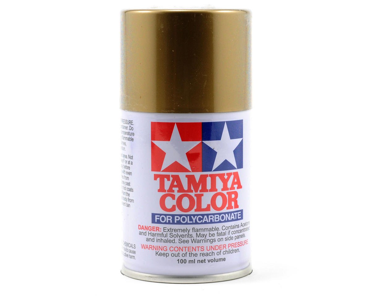 Tamiya PS-13 Gold Lexan Spray Paint (100ml) (TAM86013)