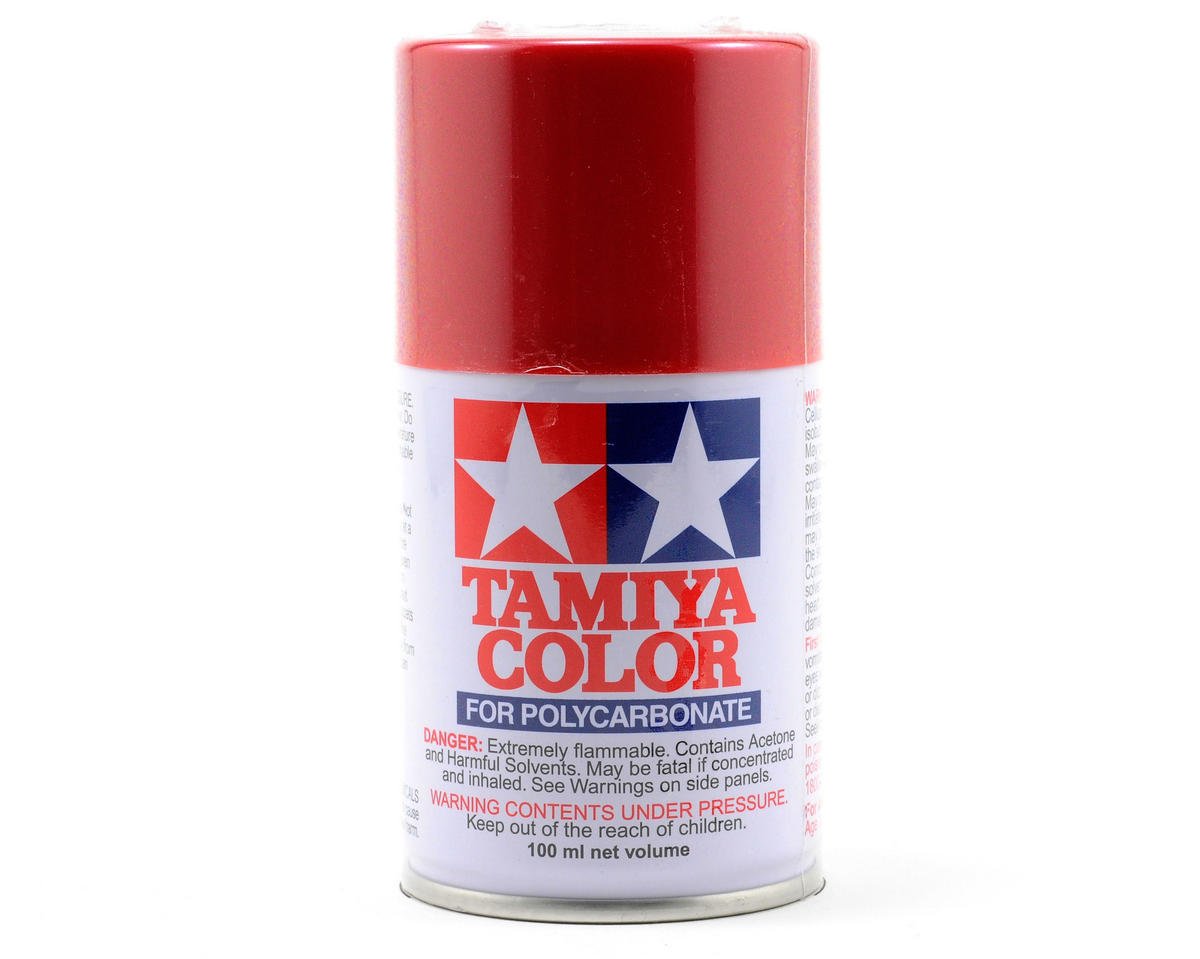 Tamiya PS-15 Metallic Red Lexan Spray Paint (100ml) (TAM86015)