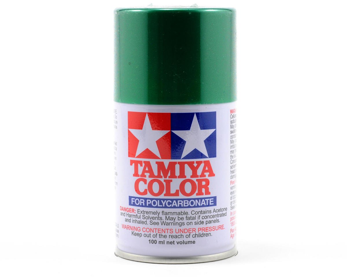 Tamiya PS-17 Metallic Green Lexan Spray Paint (100ml) (TAM86017)