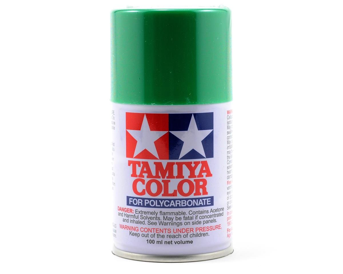 Tamiya PS-25 Bright Green Lexan Spray Paint (100ml) (TAM86025)