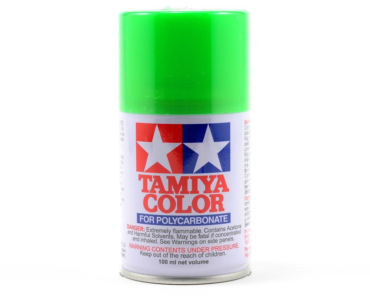 Tamiya PS-28 Fluorescent Green Lexan Spray Paint (100ml) (TAM86028)