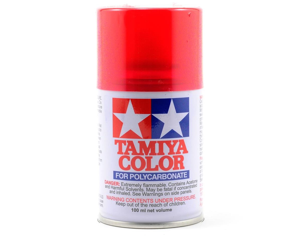 Tamiya PS-37 Translucent Red Lexan Spray Paint (100ml) (TAM86037)