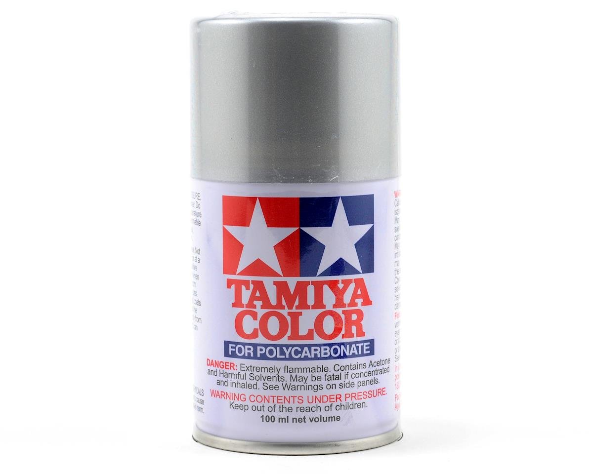 Tamiya PS-41 Bright Silver Lexan Spray Paint (100ml) (TAM86041)