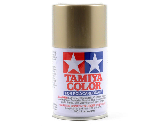 Tamiya PS-52 Champagne Gold Anodized Aluminum Lexan Spray Paint (100ml) (TAM86052)