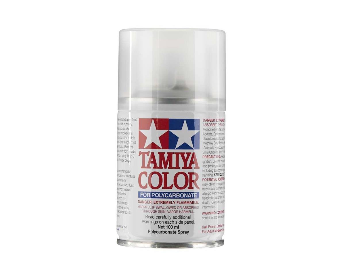 Tamiya PS-55 Polycarbonate Flat Clear Spray Paint (100ml) (TAM86055)