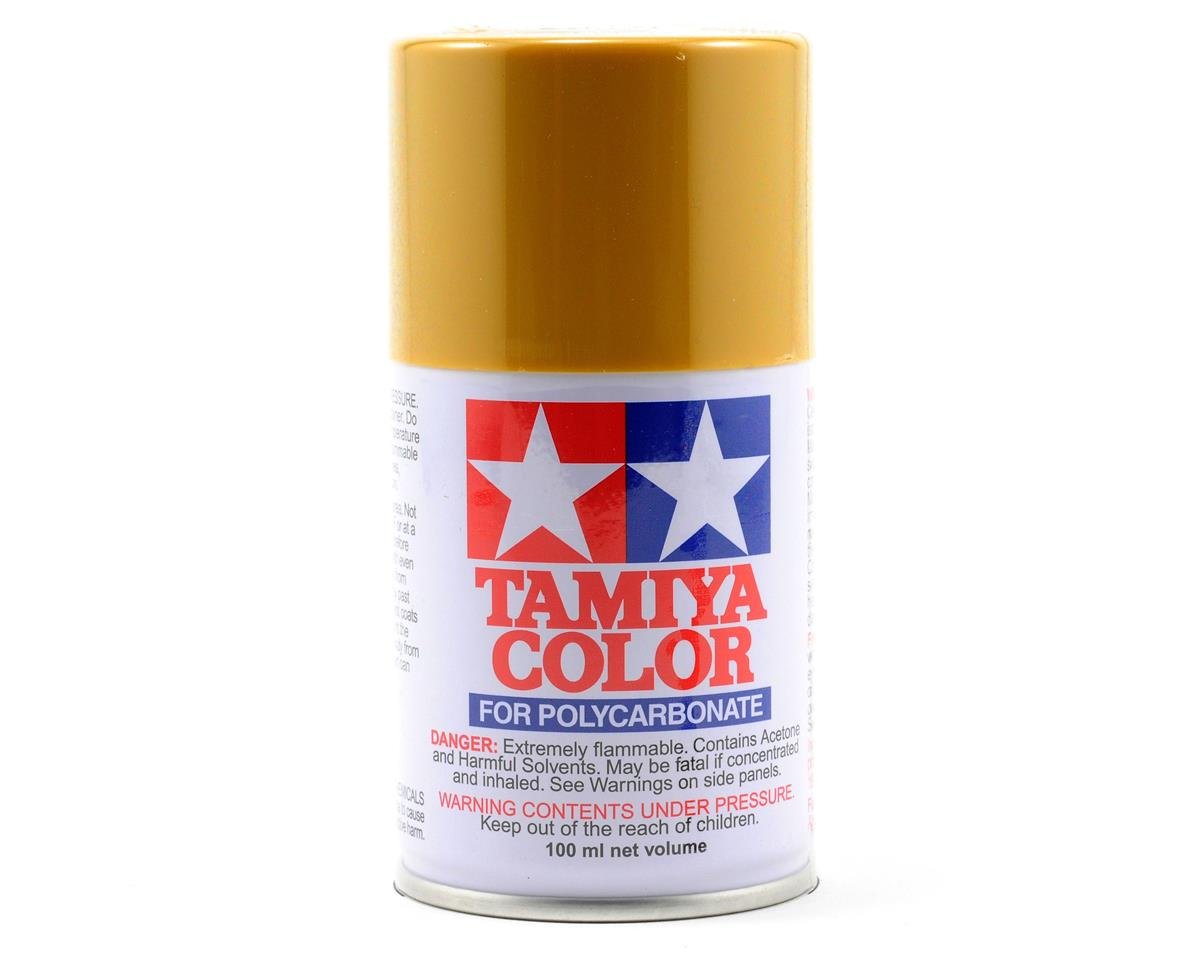 Tamiya PS-56 Mustard Yellow Lexan Spray Paint (100ml) (TAM86056)