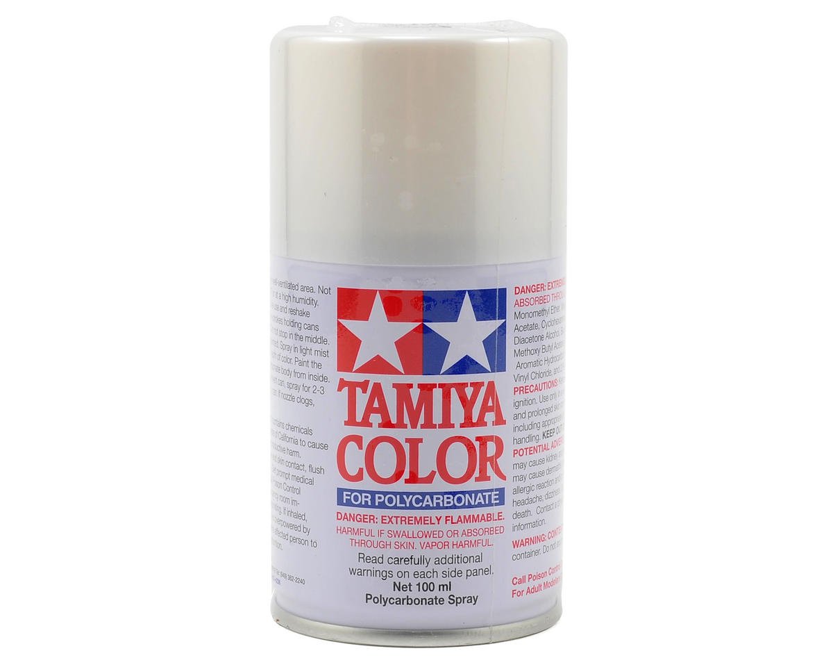 Tamiya PS-57 Pearl White Lexan Spray Paint (100ml) (TAM86057)