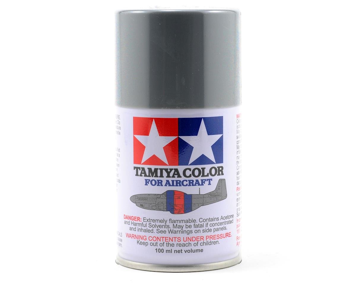 Tamiya AS-7 USAAF Neutral Grey Aircraft Lacquer Spray Paint (100ml) (TAM86507)