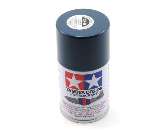 Tamiya AS-8 USNAVY Navy Blue Aircraft Lacquer Spray Paint (100ml) (TAM86508)