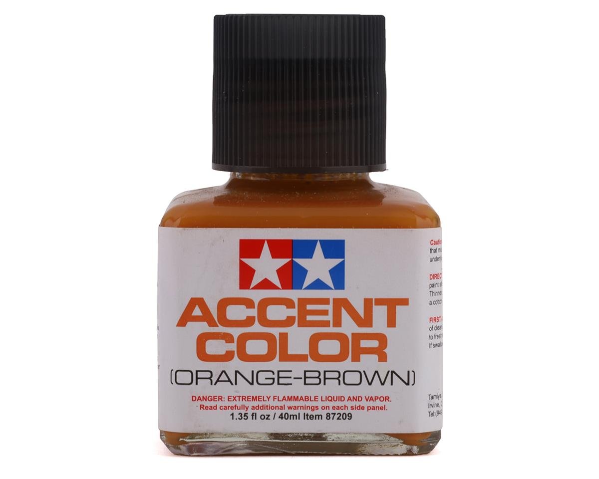 Tamiya Panel Line Accent Color (Orange-Brown) (40ml) (TAM87209)