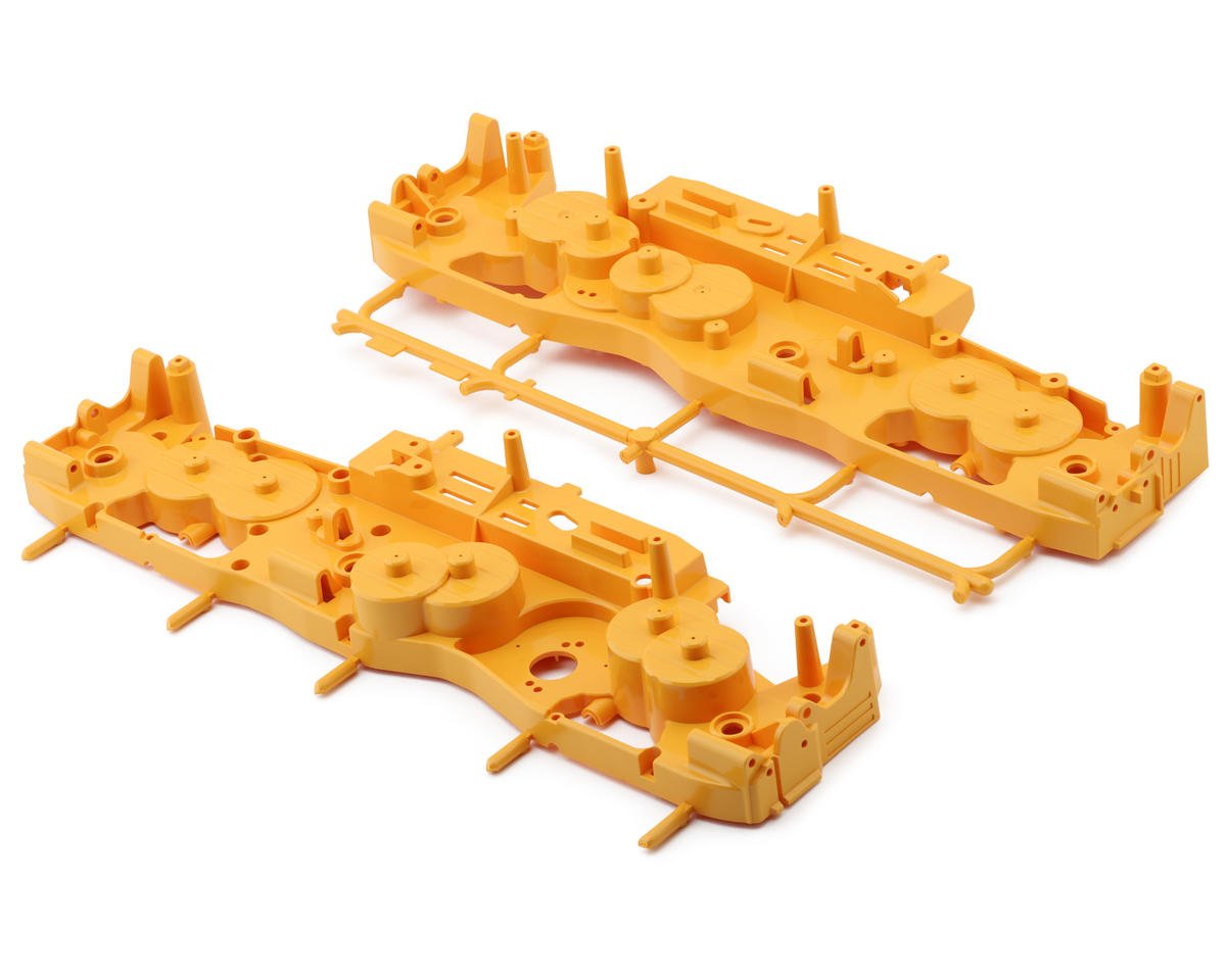 Tamiya G6-01 Chassis D Parts Set (Yellow) (TAM9006797)