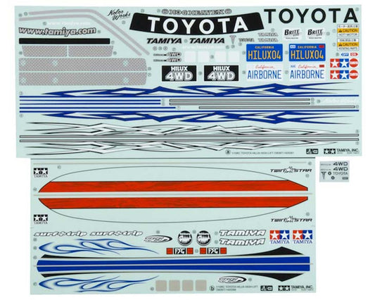 Tamiya Sticker A & B Metal Transfer Rubber Sheet 58397 (TAM9495521)