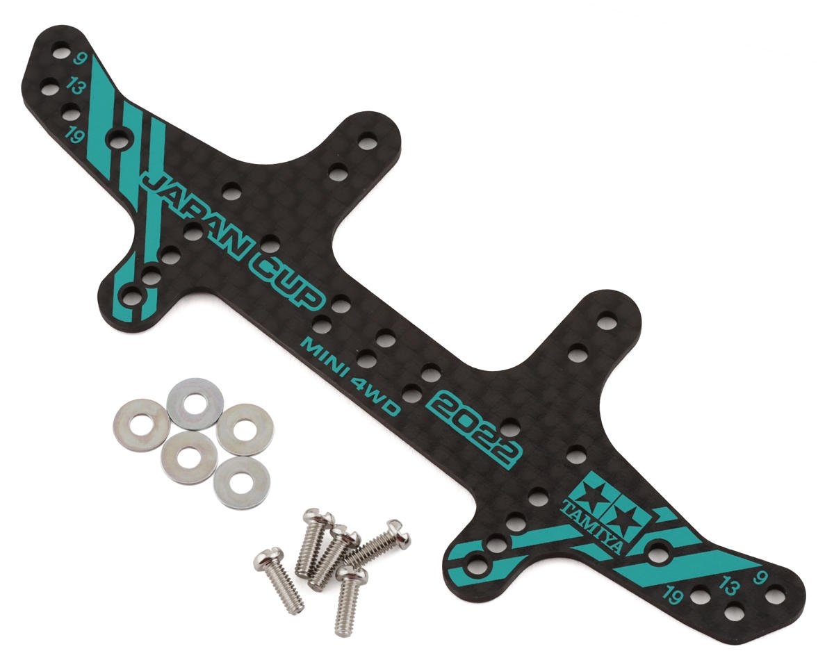 Tamiya JR 1.5mm Carbon Rear Multi Roller Setting Stay (J-Cup 2022) (TAM95154)