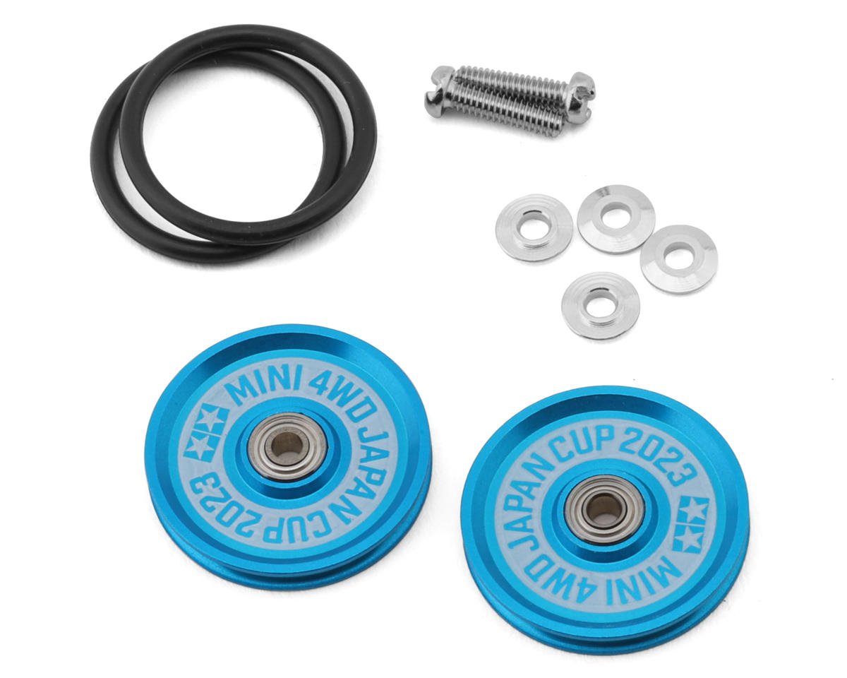 Tamiya JR 19mm Aluminum Ball-Race Roller Set (2023 Japan-Cup) (TAM95160)