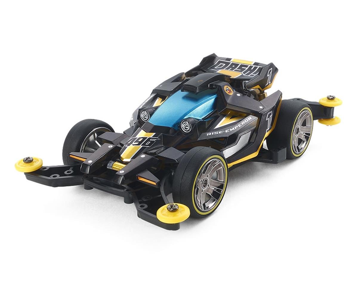 Tamiya 1/32 JR Rise-Emperor Black Limited MA Chassis Mini 4WD Kit (TAM95574)